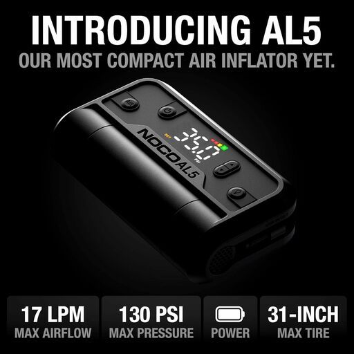 NOCO AL5 5A Lithium Air Inflator – image 2