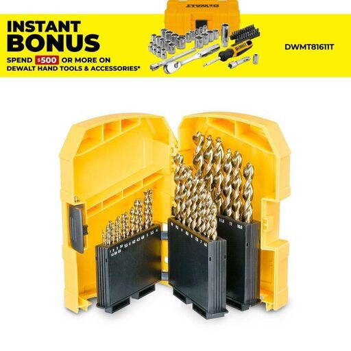 DeWalt DT7926-XJ 29pce HSS Metric Drill Set 
