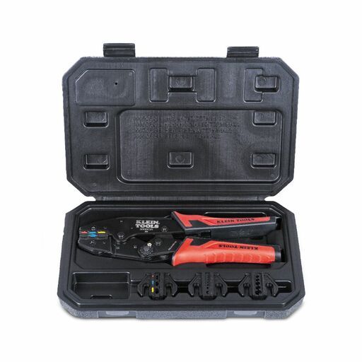 Klein A-3000CRKIT 10-22 AWG Terminals Ratcheting Crimper Set – image 2