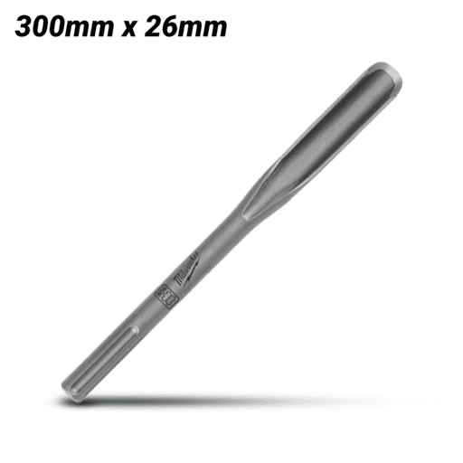 Milwaukee 4932343740 300mm x 26mm SDS Max Hollow Chisel – image 2