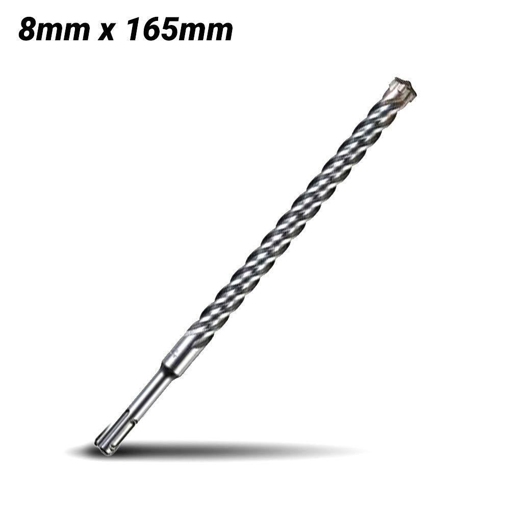 Milwaukee 4932352024 8mm x 265mm SDS Plus MX4 4-Cut Drill Bit – image 2