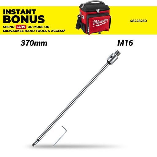 Milwaukee 4932399967 SDS Plus Adapter to M16 Thread 370mm