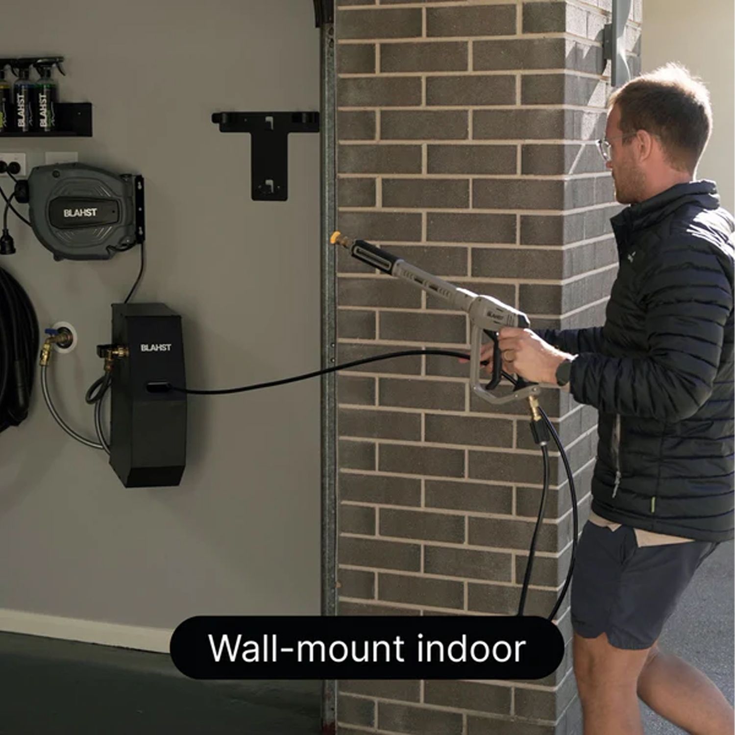 BLAHST R18 (G0-BL-WashR18-PRO) 1950PSI Wall Mount Pressure Washer Pro – image 4