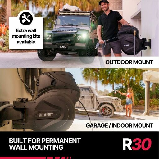 BLAHST R30 (G0-BL-R30) 2600PSI Wall Mount Pressure Washer – image 10