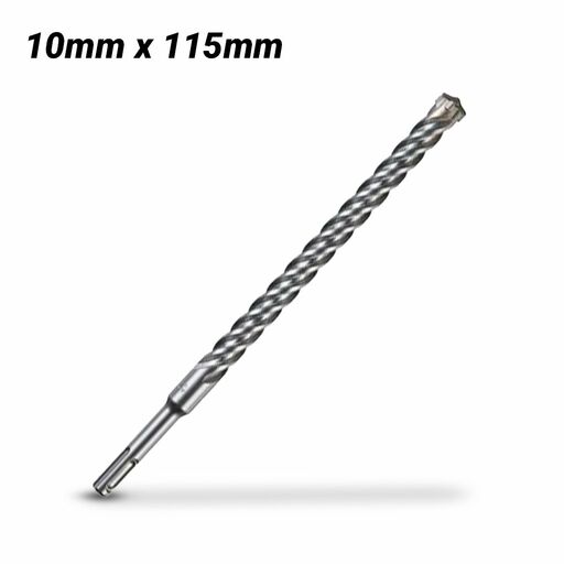 Milwaukee 4932352025 10mm x 115mm SDS Plus MX4 4-Cut Drill Bit – image 2