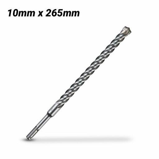 Milwaukee 4932352028 10mm x 265mm SDS Plus MX4 4-Cut Drill Bit – image 2