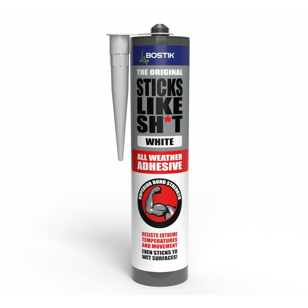 Bostik 30631207-12PK 12-Pack 290ml Cartridge Sticks Like Sh*t All Weather Adhesive – image 2