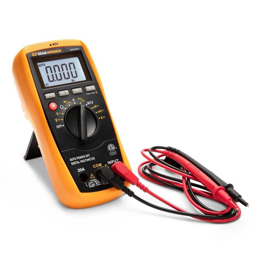 Geared Multimeter GEARWRENCH GWDM015 Technicians True RMS Digital Multimeter