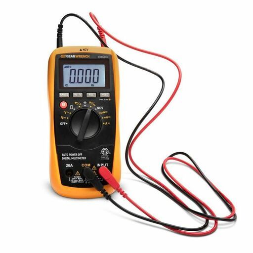 GEARWRENCH GWDM015 Technicians True RMS Digital Multimeter – image 3