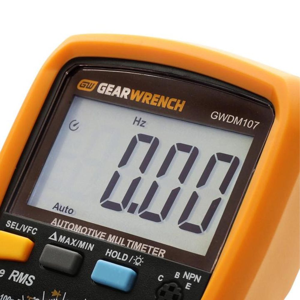 Geared Multimeter GEARWRENCH GWDM107 Automotive Pro True RMS Digital Multimeter
