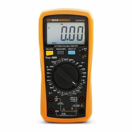 GEARWRENCH GWDM107 Automotive Pro True RMS Digital Multimeter