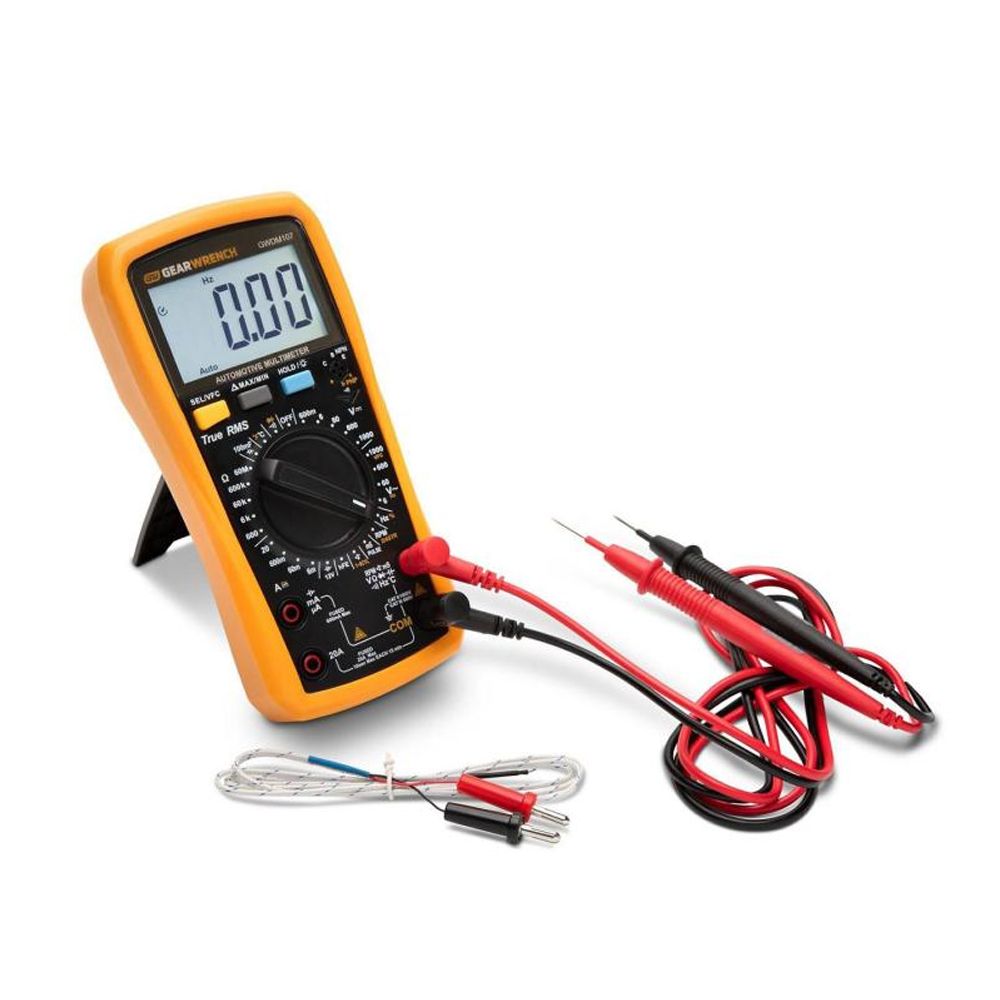 Geared Multimeter GEARWRENCH GWDM107 Automotive Pro True RMS Digital Multimeter