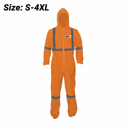 Pro Choice DOR_O PROVEK TYPE 5/6 Taped Disposable Coveralls - Orange (S-4XL)