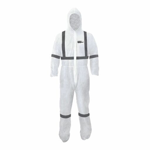 Pro Choice DOR_W PROVEK TYPE 5/6 Taped Disposable Coveralls - White (S-4XL) – image 2