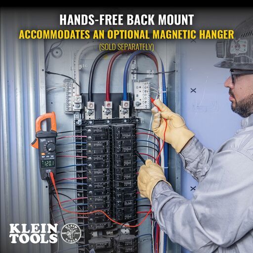 Klein A-CL710 600A AC/DC Auto-Ranging TRMS Digital Clamp Meter – image 11