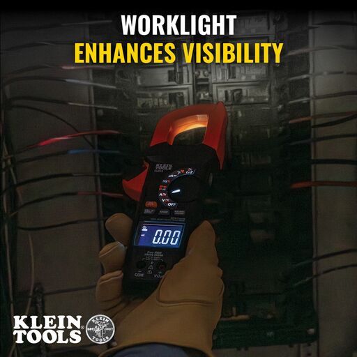 Klein A-CL810 600A AC/DC Auto-Ranging TRMS Clamp Meter with Worklight – image 10