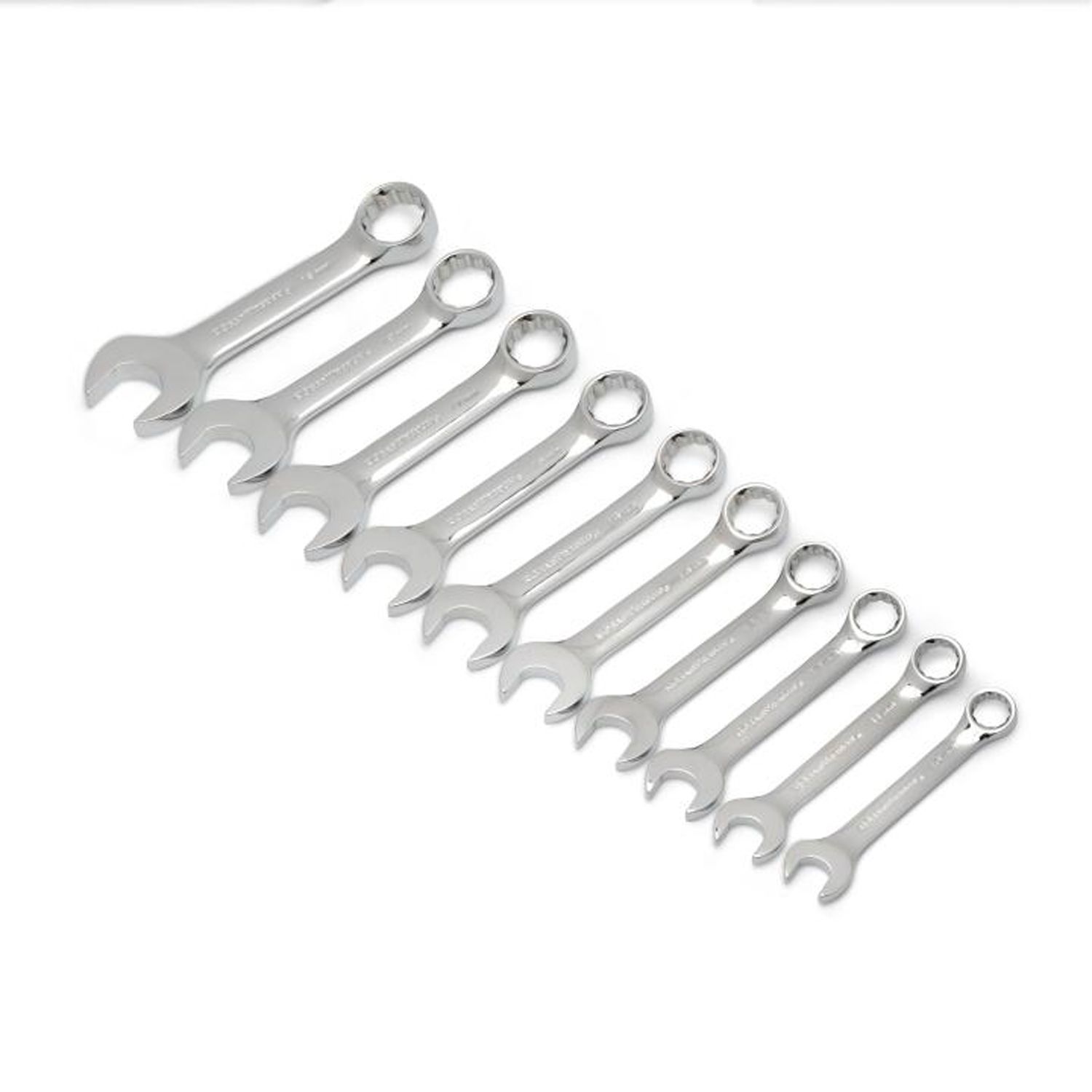 GEARWRENCH 81904 10pce 12 Point Stubby Combination Metric Wrench Set – image 2