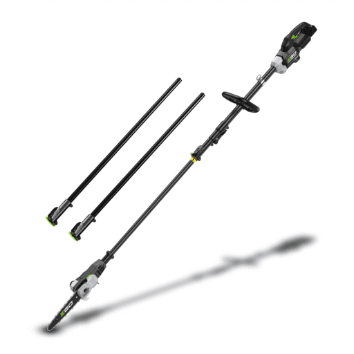 EGO PSX2510 + 2xEP1000 POWER+ 56V Li-ion Brushless Cordless 250mm (10") Telescopic Pole Saw Machine Length 4.92m - Skin Only