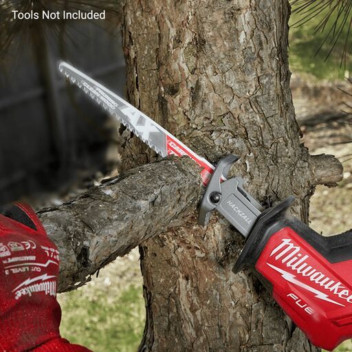 Milwaukee 48475333 (48005333) 3 Pack 305mm (12") 3TPI SAWZALL The AX with Carbide Teeth Pruning Blades – image 8