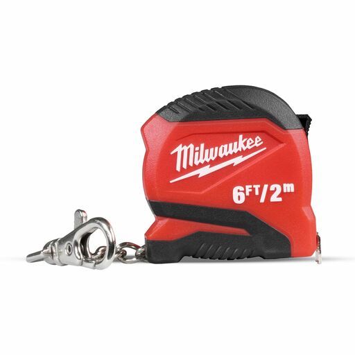 Milwaukee 48221706T 2m Keychain Tape Measure – image 5