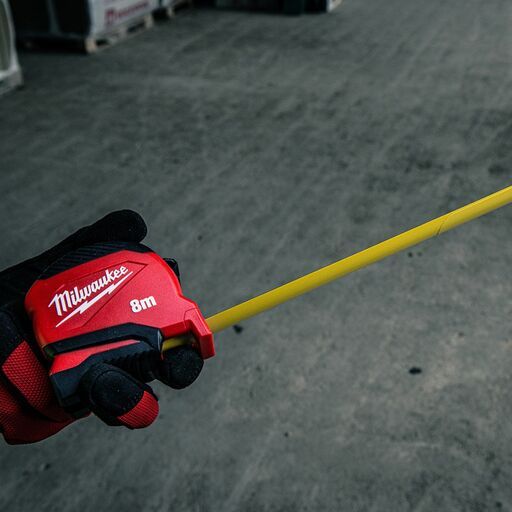 Milwaukee 4932498780T 8m Compact Tape Measure – image 6