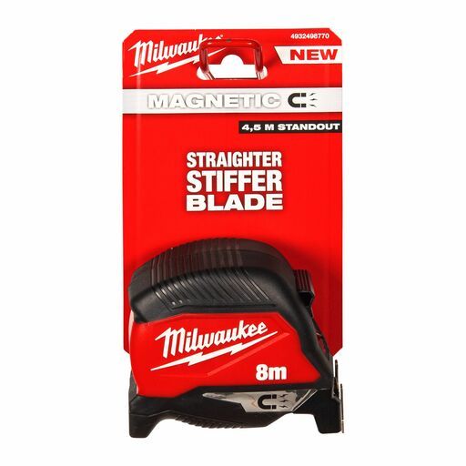 Milwaukee 4932498770T 8m Compact Magnetic Tape Measure – image 6