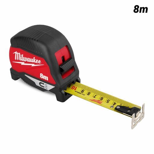 Milwaukee 4932498770T 8m Compact Magnetic Tape Measure – image 2