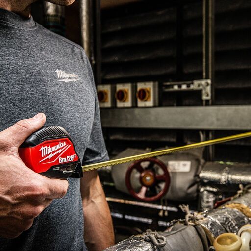 Milwaukee 4932498771T 8m (26ft) Compact Magnetic Tape Measure – image 6
