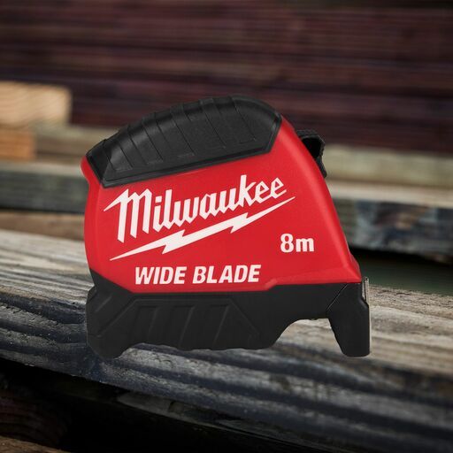 Milwaukee 4932499205HT 8m Wide Blade Tape Measure - Horizontal – image 6