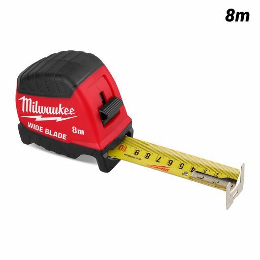 Milwaukee 4932499205HT 8m Wide Blade Tape Measure - Horizontal – image 2