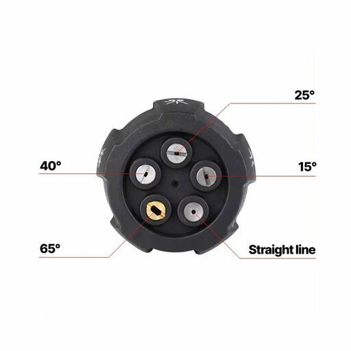 BLAHST R30 Adjustable Nozzle (G1-BL-ADJ30-NOZZLE) Adjustable 5-in-1 Nozzle to Suit R30 Pressure Washer - Grey – image 2