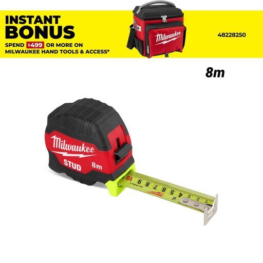 Milwaukee 4932498765T STUD 8m Tape Measure