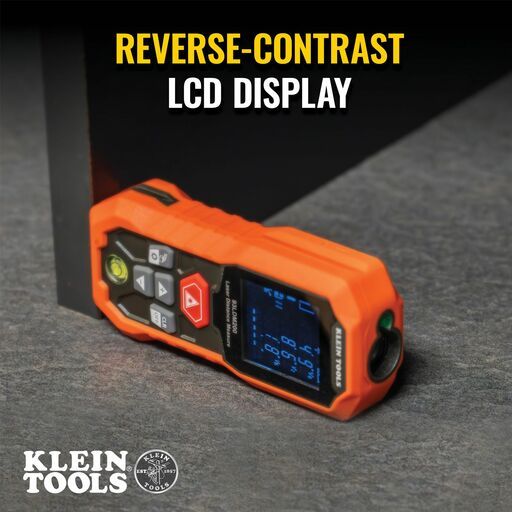 Klein A-93LDM200 200 Foot Laser Distance Measure – image 7