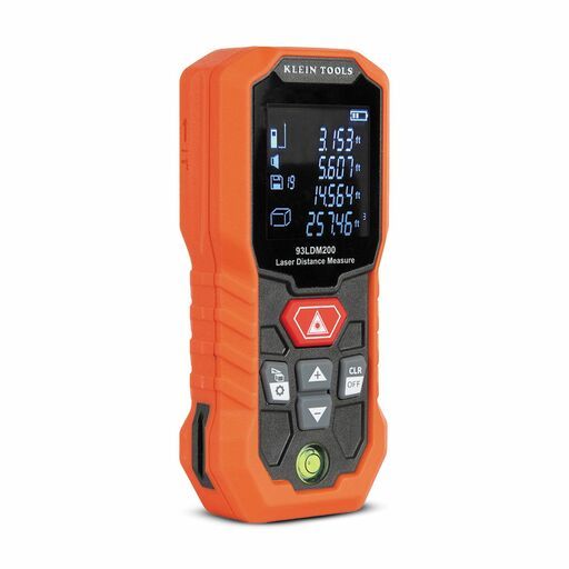 Klein A-93LDM200 200 Foot Laser Distance Measure