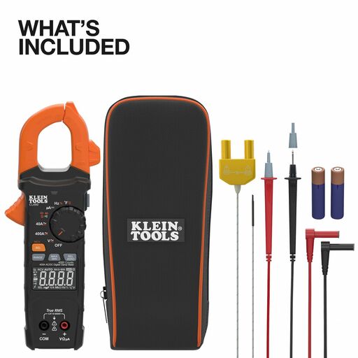Klein A-CL490 400A AC/DC Dual-Display Auto-Ranging Digital Clamp Meter – image 2
