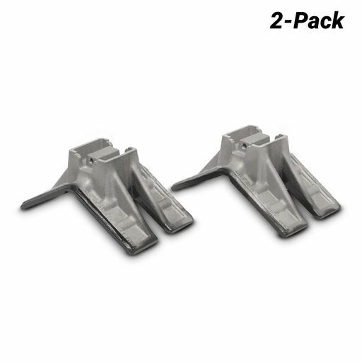 PlumBOSS RD04441 (PPJVS) 2-Pack 125mm-500mm (4"-6") Universal Saddles