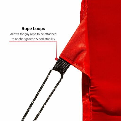 Sydney Tools STGAZR 3m x 3m Portable Gazebo in Red – image 8