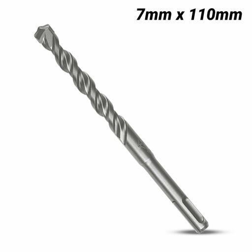 Milwaukee 4932353820 7mm x 110mm SDS Plus M2 2-Cut Drill Bit – image 2