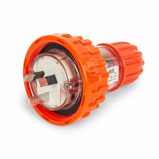 Bayer B3P10P Industrial 10AMP 250V Straight Flat Plug – image 2