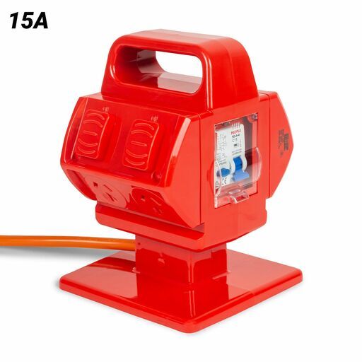 Bayer B15A53 Heavy Duty 15AMP 240V Quad Outlet Weatherproof Power Safety Box