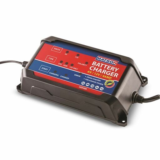 Matson AEE400 6/12V 4 AMP Battery Charger – image 4