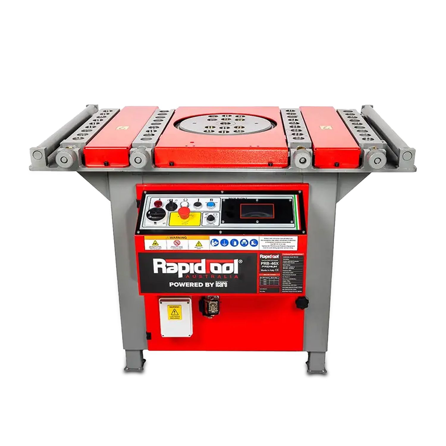 RAPIDTOOL PRB-46X Premium 400-415V Heavy Duty 6-46mm Rebar Bender – image 3