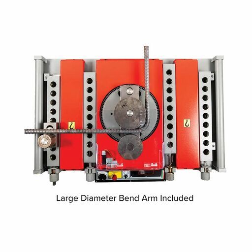 RAPIDTOOL PRB-46X Premium 400-415V Heavy Duty 6-46mm Rebar Bender – image 8