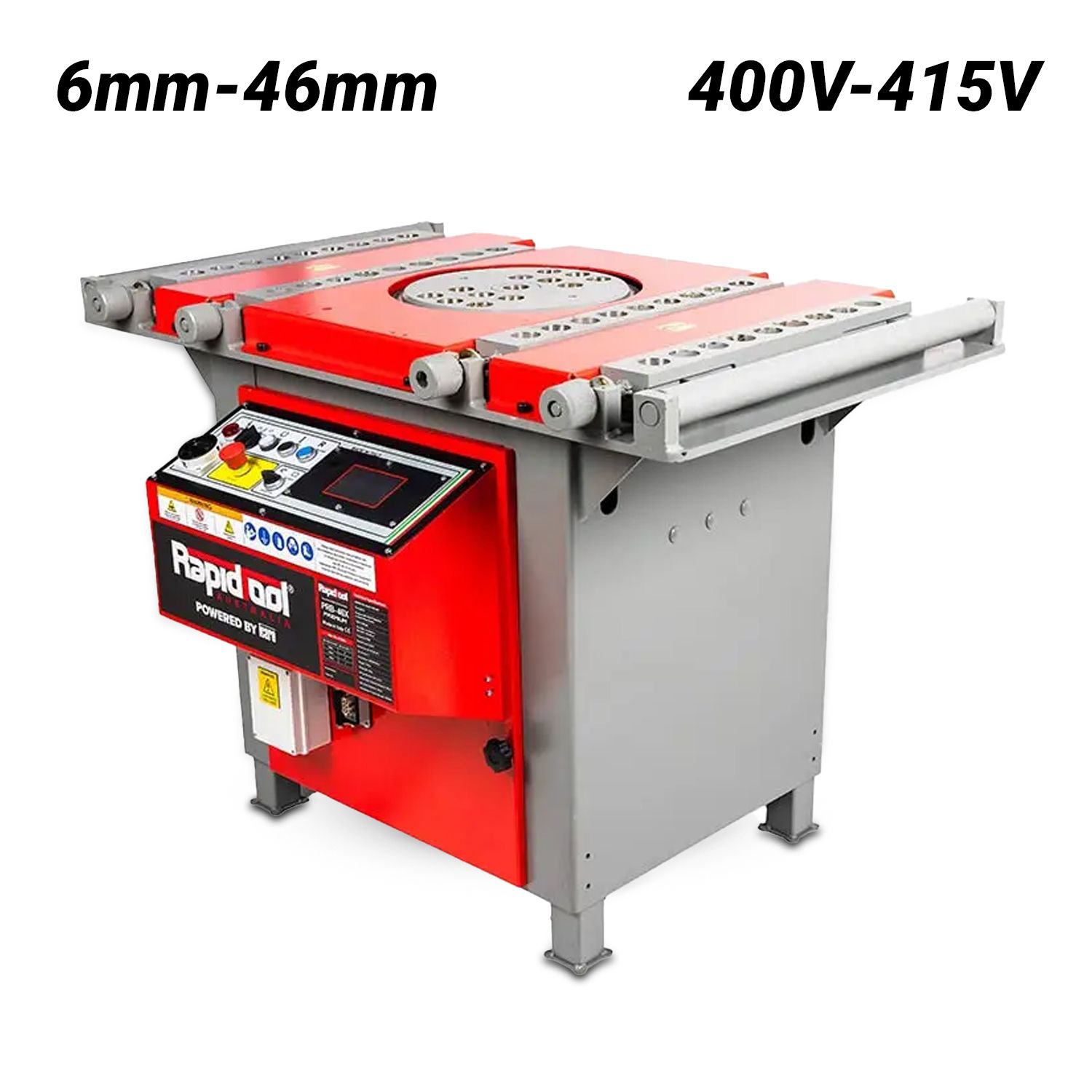 RAPIDTOOL PRB-46X Premium 400-415V Heavy Duty 6-46mm Rebar Bender – image 1
