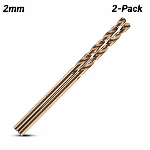 Milwaukee 48892503 2mm RED HELIX™ Cobalt Drill Bit 2 Pack – image 2