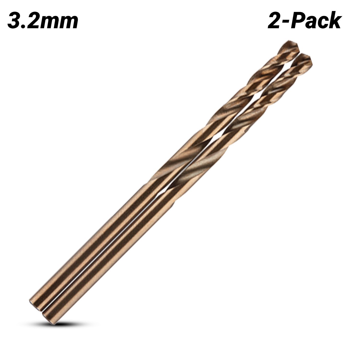 Milwaukee 48892506 3.2mm RED HELIX™ Cobalt Drill Bit 2 Pack – image 2