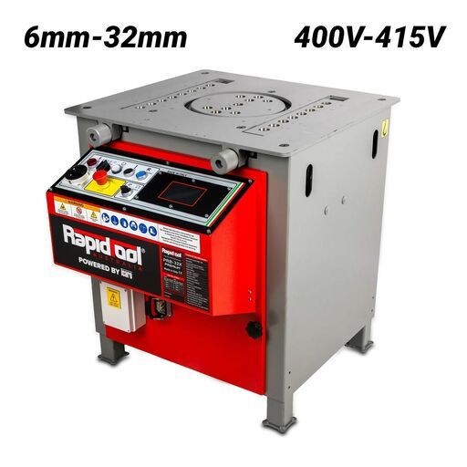 RAPIDTOOL PRB-32X Premium 400-415V Heavy Duty 6-32mm Rebar Bender