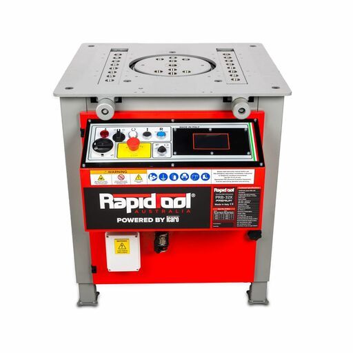 RAPIDTOOL PRB-32X Premium 400-415V Heavy Duty 6-32mm Rebar Bender – image 3