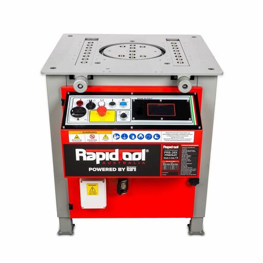 RAPIDTOOL PRB-26X Premium 400-415V Heavy Duty 6-26mm Rebar Bender – image 3