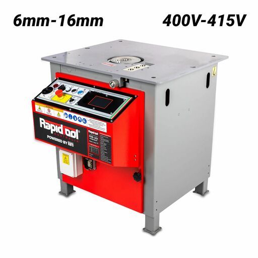 RAPIDTOOL PRB-16X Premium 400-415V Heavy Duty 6-16mm + Stirrup Rebar Bender